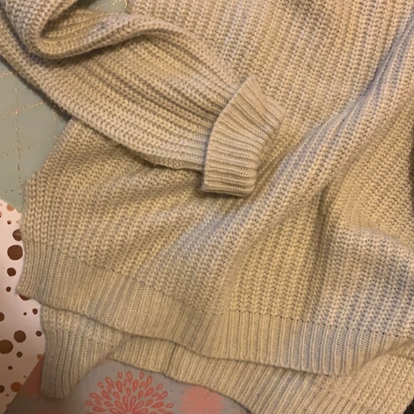 Harlow v neck pull over tunic sweater - Picture 3 of 4